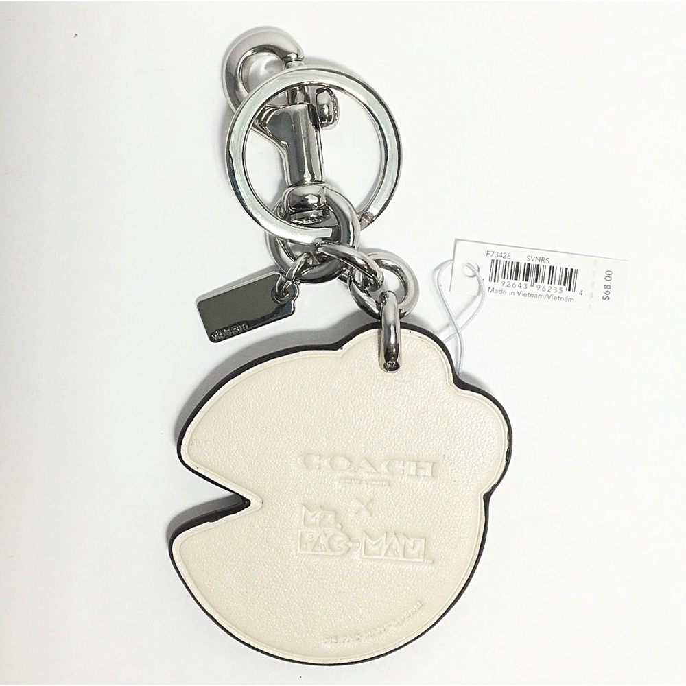 Coach Ms. Pac-Man Keychain Bag Charm New - Picture 3 of 5